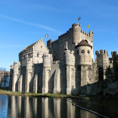 Poster - Belgium - Ghent / Gand (Citadelle)