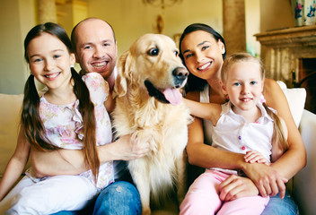 Canvas Print - Big family