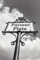 Poster - pariser platz in Berlin, Germany