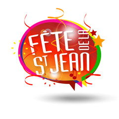 Poster - Feux de la Saint-Jean - Fête de la Saint-Jean