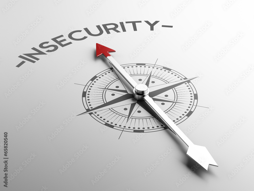 Insecurity Concept.