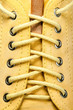 yellow shoelace