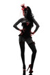 © snaptitude - sexy woman stripper showgirl  silhouette