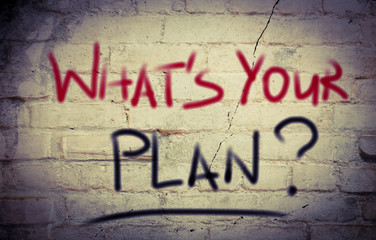 What's Your Plan Concept