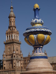 Wall Mural - Plaza de España en Sevilla