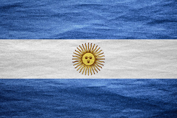 Wall Mural - flag of Argentina