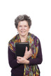 © elsahoffmann - elderly woman with bible