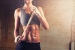 © beccarra - Fit woman preparing for exercising