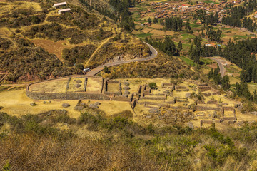 Canvas Print - Sinkunakancha Tipon ruins Cuzco Peru