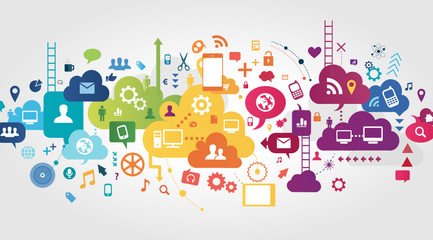 Wall Mural - communication