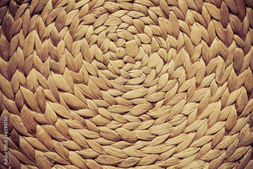 Fotomural Wicker woven pattern for background or texture