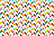 Seamless colorful triangle pattern