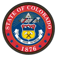 Wall Mural - Colorado State Seal