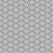 china style seamless pattern seashell