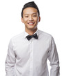 © asierromero - handsome young asian man wearing a shirt and bow