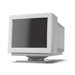 old computer monitor