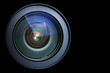 © Patryk Kosmider - Camera lens isolated on black