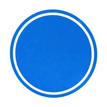 Blue Circle Abstract Background