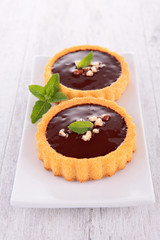 Sticker - chocolate tart