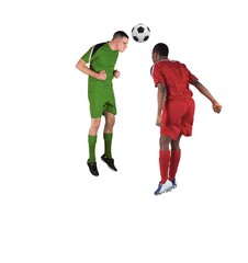 Aufkleber - Football players tackling for the ball