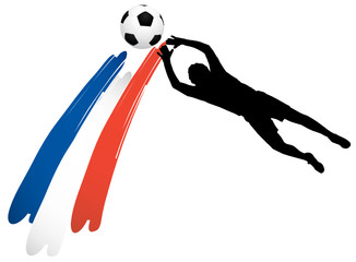 Poster - Fußball - Frankreich