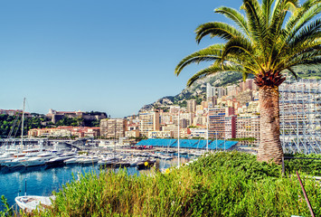 Poster - Port Hercules. Principality of Monaco