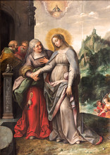 Antwerp - The Visitation Of Virgin Mary To Elizabeth By Francken