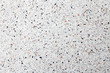 White terrazzo floor background