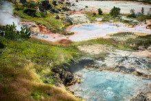 Hot Springs Of Yellowstone