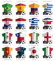 Sticker - soccer icons