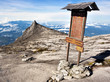 Checkpoint at the Top of Mount Kinabalu in Sabah, Malaysia
