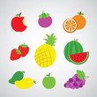 Fruit vector cartoon