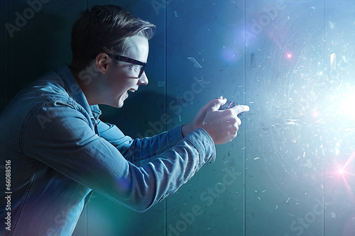 The Gamer Canvas Print