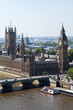 Westminster Palace aus der Luftperspektive