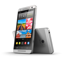 Poster - Modern touchscreen smartphones