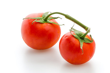 Wall Mural - Tomato isolated on white