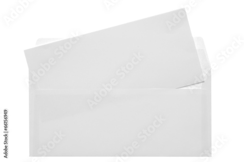 Fotomural Blank opened envelope E65 size