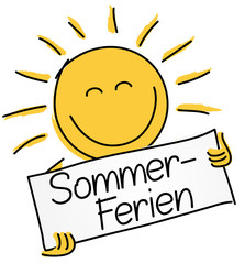 Sticker - Sommerferien