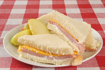 Sticker - Ham and cheese sandwich