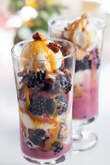 Wall Mural - Blackberry parfait