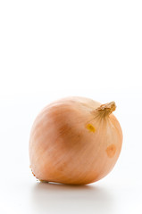 Canvas Print - Onion isolated on white