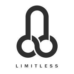 Canvas Print - Penis- Limitless symbol icon, vector