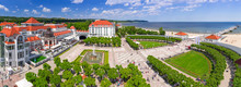 Panorama Of Sopot With Pier On Baltic Sea, Poland