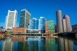 © f11photo - Boston waterfront with skyscrapers and bridge