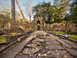 Preah Khan Temple Ruins at Angkor, Cambodia