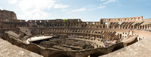 Inside The Colosseum (Coliseum) In Rome (HUGE)