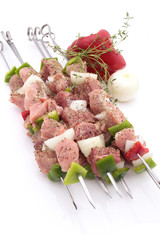 Sticker - brochettes de porc