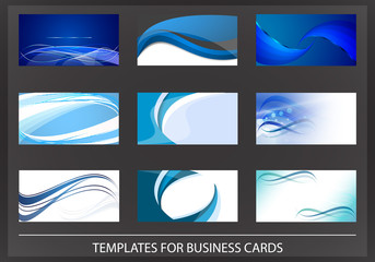 Wall Mural - Collection of business cards