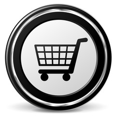 Wall Mural - Vector shopping icon