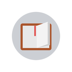 Canvas Print - Book - Vector icon